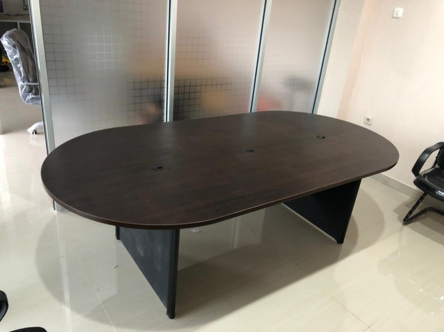 Meja Rapat / Meja Meeting Oval 240cm
